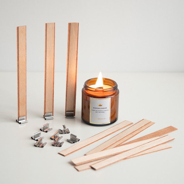 Wick Holder Candle Making, Wood Wicks Candle Making